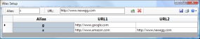 Alias for Internet Explorer Screenshot